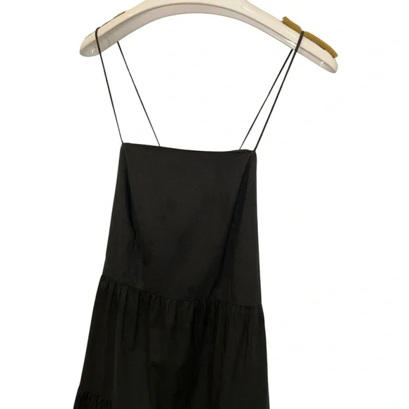 Rails black cotton tiered backless prairie dress S - Picture 3 of 5